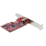 StarTech.com Carte PCIe 1 port USB 3.2 Gen 2x2 - Carte Contrôleur USB-C SuperSpeed 20Gbps PCI Express 3.0 x 4 - Carte Adaptateur PCIe USB Type-C Additionnelle - Carte extension - Windows & Linux