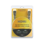 DeLOCK 3m HDMI AM/AM HDMI cable HDMI Type A (Standard) Black