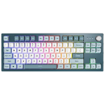 Montech MKey TKL keyboard Gaming USB Dark Grey, Light Blue, White