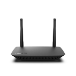 Linksys E2500V4 wireless router Fast Ethernet Dual-band (2.4 GHz / 5 GHz) Black