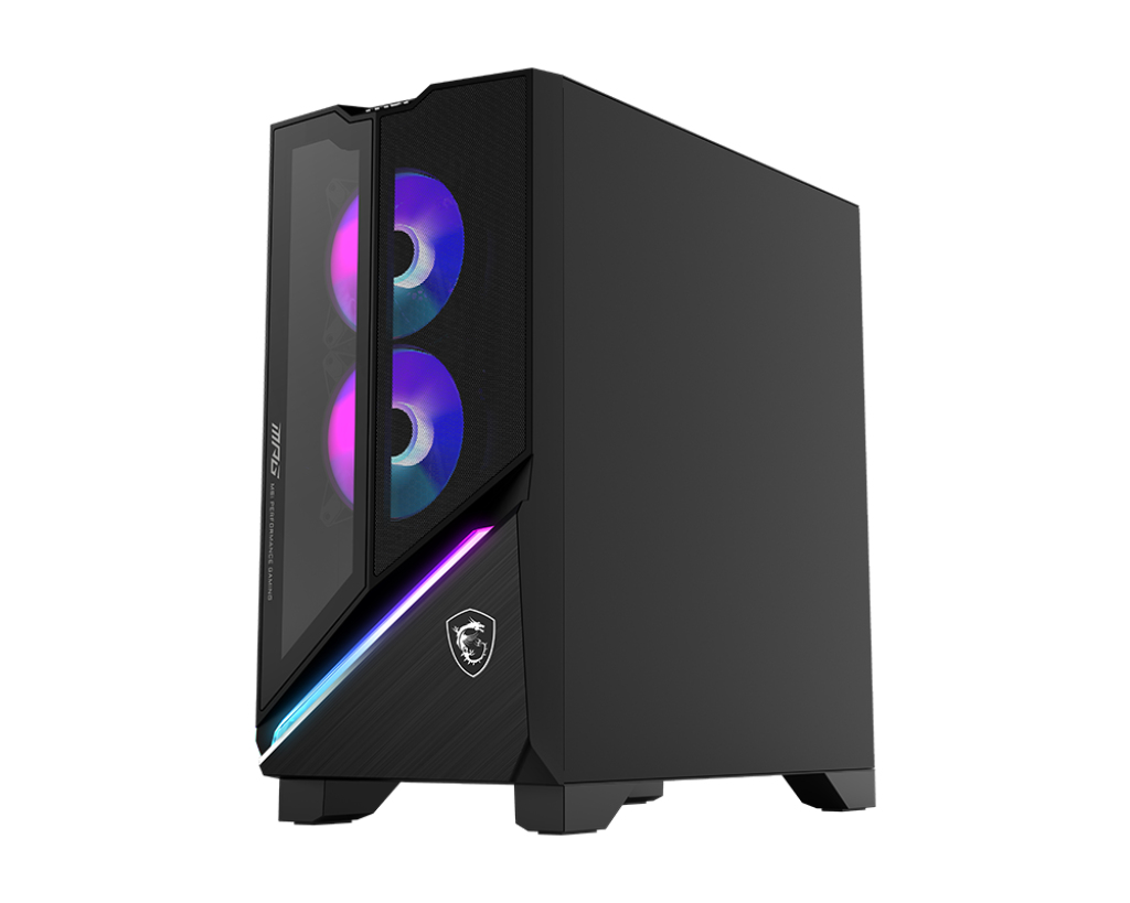 MSI MPG Infinite X3 AI 2NVR7-073AT Intel Core Ultra 7 265K 32 GB DDR5-SDRAM 1 TB SSD NVIDIA GeForce RTX 5070 Ti Windows 11 Home Desktop PC Schwarz