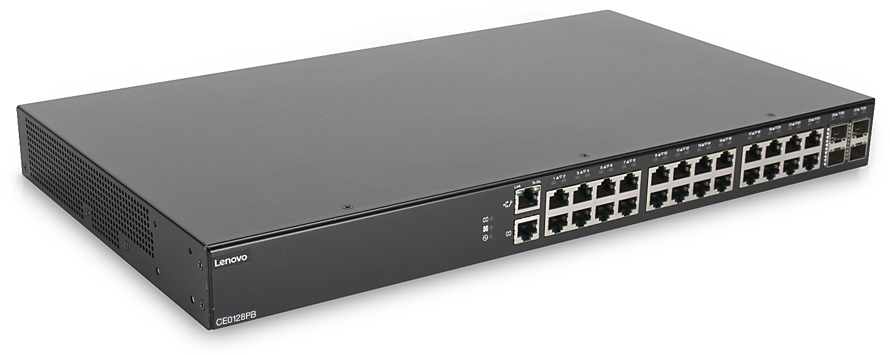Lenovo 7Z340011WW 24-Port Gigabit 1U Network Switch