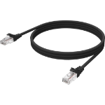 Vision TC-3MCAT6-BL networking cable Black 3 m Cat6 U/UTP (UTP)