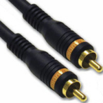 C2G 1.5ft Velocity™ Digital Audio Coax Cable coaxial cable 17.7" (0.45 m) RCA
