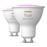 Philips Hue White and colour ambience GU10 Smart lighting spot 4.2 W