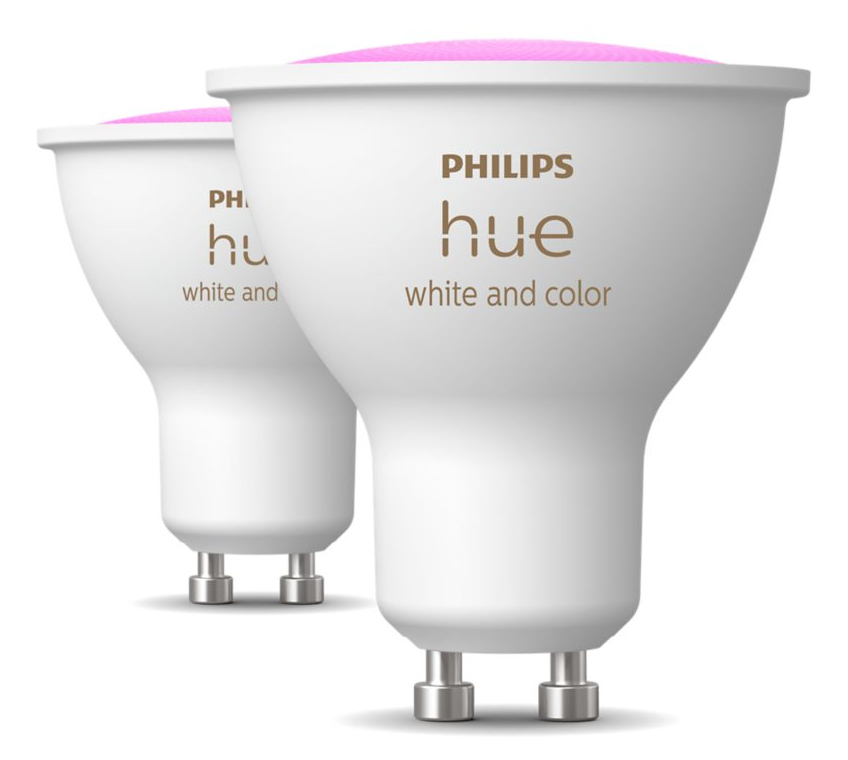 EU Product - Hue White & Col. Amb. Gu10 Doppelpack 2x350lm.
