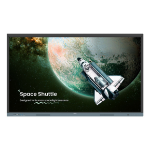 BenQ RE7504 Interactive flat panel 190.5 cm (75") 450 cd/m² 4K Ultra HD Black, Grey Touchscreen Built-in processor Android