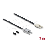 DeLOCK 91030 glasvezeladapter 1 stuk(s) Zwart, Grijs