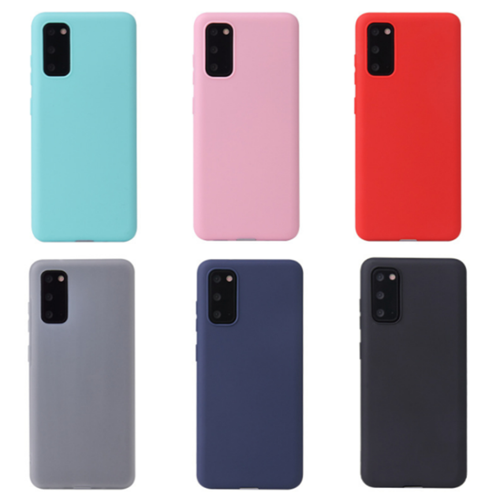 JLC Samsung A23 Matte Silicone Case Light Khaki Green