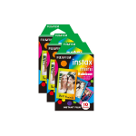 Fujifilm Instax Mini Instant Photo Film - Rainbow - Pack of 30