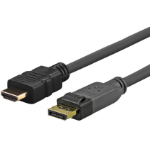 Vivolink PRODPHDMI1 video cable adapter 1 m DisplayPort HDMI Black