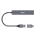 Origin Storage Origin 4 Ports - 4 USB3.2 Gen 1 Hub with dual connector Wired USB 3.2 Gen 1 (3.1 Gen 1) Type-A + Type-C Grey