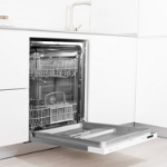 electriQ Integrated Dishwasher - White control panel