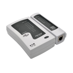 Tripp Lite T016-004-K netwerkkabeltester Zwart