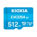 Kioxia EXCERIA G3 512 GB MicroSDXC UHS-I Class 10