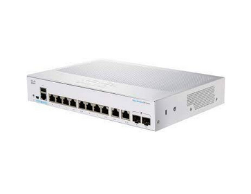 Image of Cisco CBS250-8T-D-UK network switch Managed L3 Gigabit Ethernet...