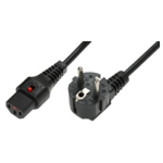 Microconnect EL249S power cable Black 1 m C13 coupler