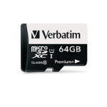 Verbatim 64GB PremiumPlus microSDXC memory card UHS-I Class 10