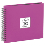 Hama 4047443167477 photo album Pink 100 sheets 100 x 150 Spiral binding