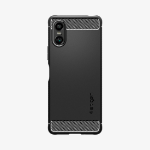 Spigen Rugged Armor mobiele telefoon behuizingen 15,5 cm (6.1") Hoes Zwart