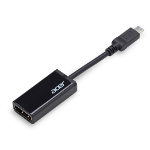 Acer HP.DSCAB.007 tussenstuk voor kabels USB Type-C HDMI Zwart