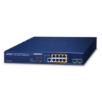 PLANET L3 4-Port 10/100/1000T Managed 2.5G Ethernet (100/1000/2500) Power over Ethernet (PoE) 1U Blauw