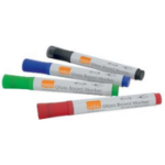 Nobo GLASS WHITEBD MARKER AST PK4