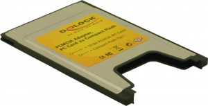 Photos - Card Reader / USB Hub Delock PCMCIA for Compact Flash cards card reader 91051 