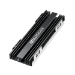 GRAUGEAR G-PS5HS02 computer cooling system Solid-state drive Heatsink/Radiator Black, Silver