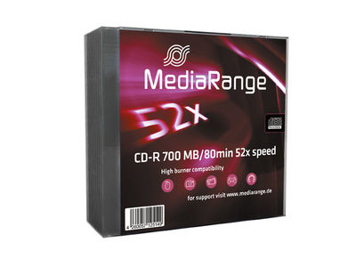 Image of MediaRange MR205 blank CD CD-R 700 MB 10 pc(s)