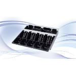 International Cash Drawer 1051-7(5/4+2)-INS Black cash tray