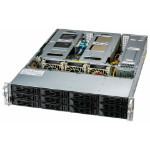 Supermicro SYS-620C-TN12R server barebone Intel C621A LGA 4189 Rack (2U) Black, Silver