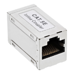 InLine Cat.5e adaptor, fully shielded, metal, 2x RJ45 F/F, 1:1