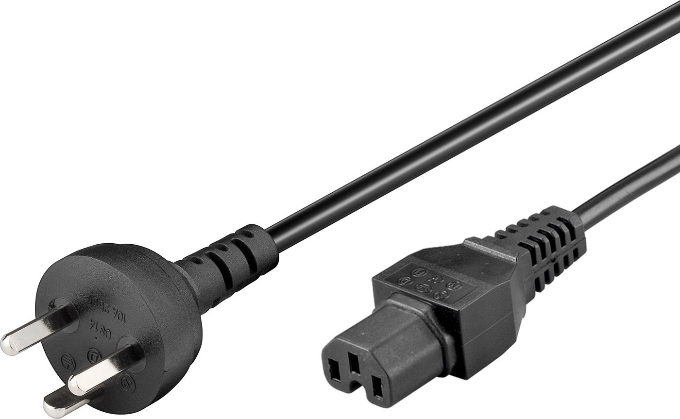 Microconnect Black Pe130418 Power Cable 1.8 M Dk-Edb C15 Coupler