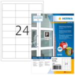 HERMA 10792 self-adhesive label Rectangle White 1920 pc(s)