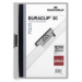 Durable Duraclip 30 report cover PVC Grey, Transparent