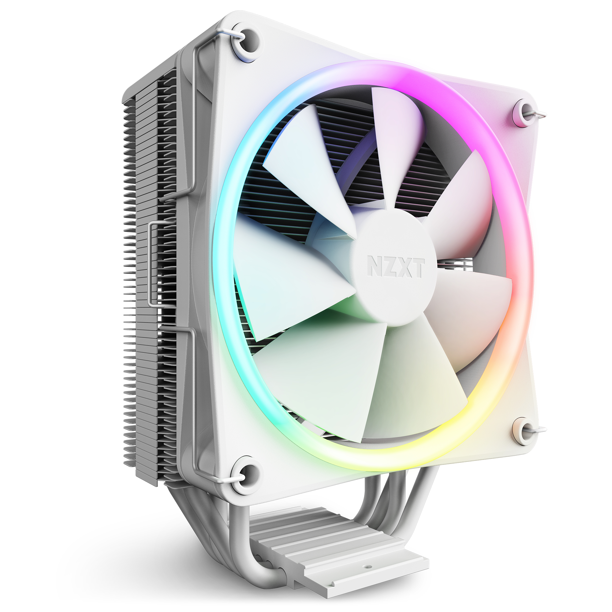 Image of NZXT T120 RGB Processor Air cooler 12 cm White 1 pc(s)