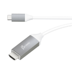 j5create JCC153G HDMI cable 1.82 m HDMI Type C (Mini) White