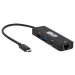 Tripp Lite U444-06N-H4GUC2 USB-C Multiport Adapter - 4K 60 Hz HDMI, USB-A, GbE, 100W PD Charging, HDR, HDCP 2.2