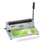 GBC W12 Wire binding machine 125 sheets Silver