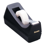 Scotch 7100040748 tape dispenser Plastic Black -