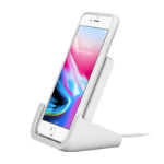 Logitech POWERED Wireless Charging Stand White Indoor