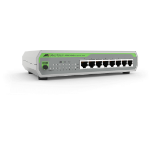 Allied Telesis FS710/8 Unmanaged Fast Ethernet (10/100) Green, Grey