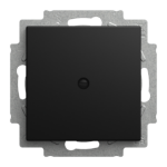 Busch-Jaeger 2CKA001715A0321 wall plate/switch cover Black