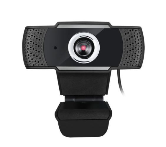 Image of Adesso CyberTrack H4 1080p HD Webcam with built in microphone.