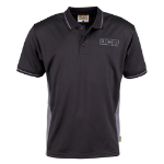 JCB Trade Black/Grey Polo L