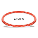 ATGBICS LC-SC OM2, Fibre Optic Cable, Multimode, Simplex, Orange, 7m