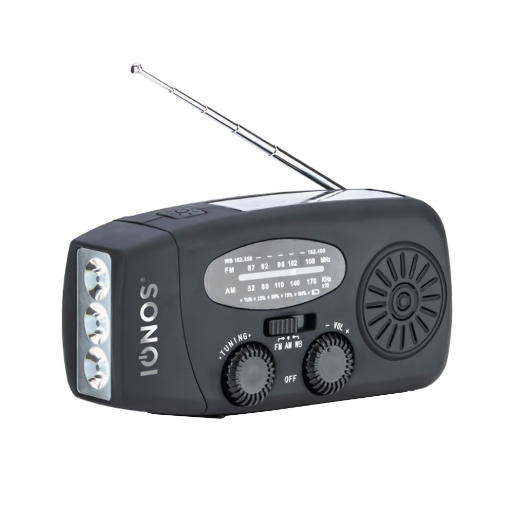 IONOS Almere Emergency Wind Up Radio