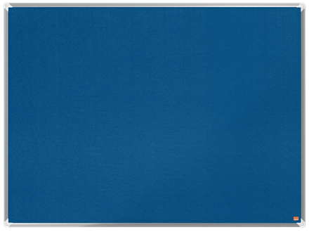 Nobo Premium Plus Felt Notice Board 1200 x 900mm Blue 1915189