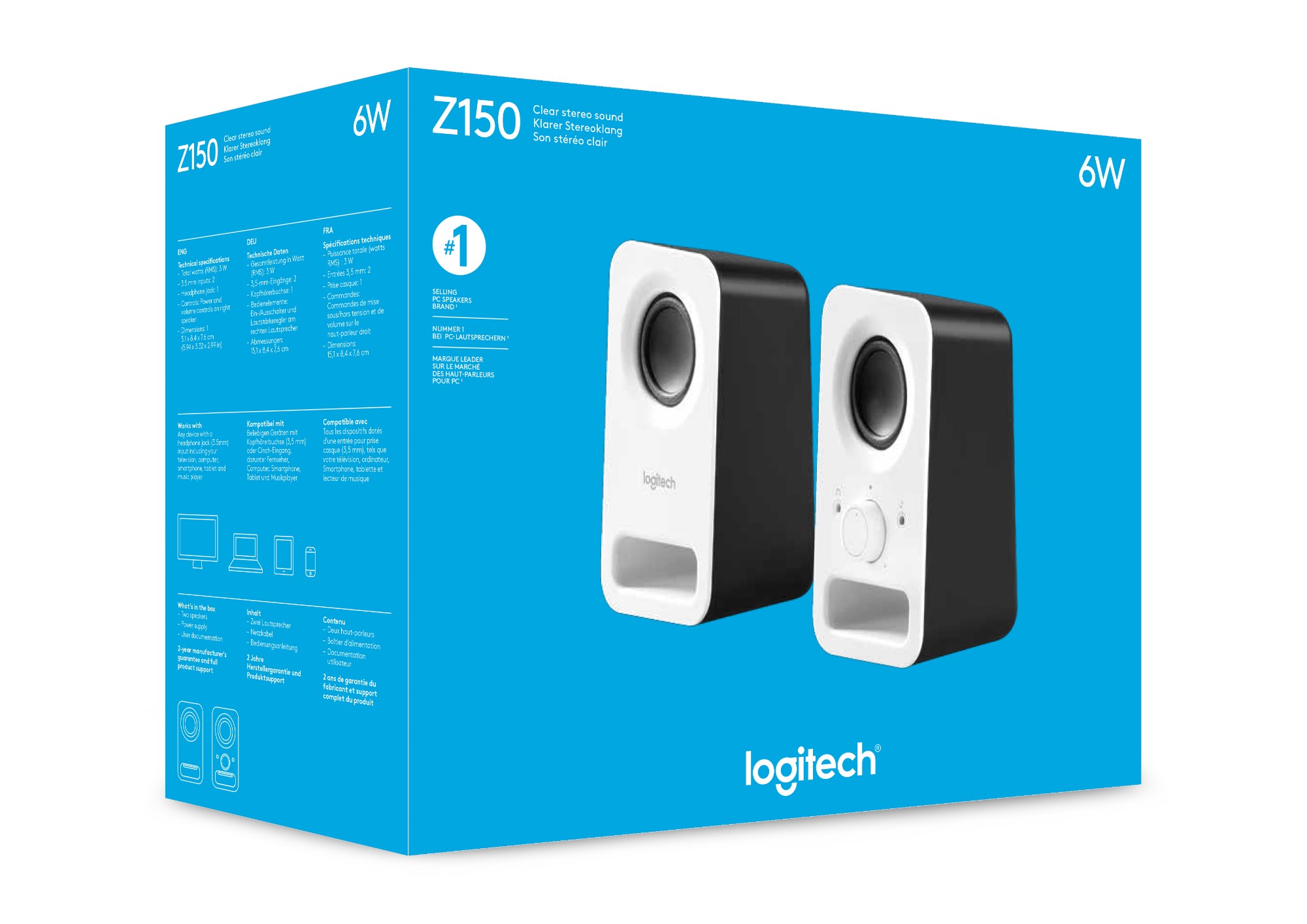 Logitech z150 Multimedia Speakers